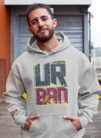 Urban “Find Your Extraordinary” Premium Hoodie – Unisex Streetwear