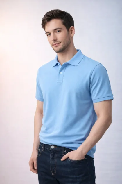POLO PLAIN OCEAN BLUE